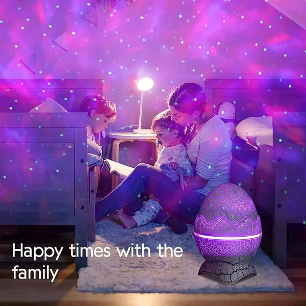 Dinosaur Night Light Projector for Kids with Timer & Remote Control