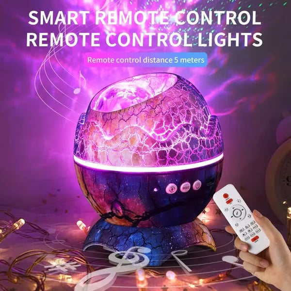 Dinosaur Night Light Projector for Kids with Timer & Remote Control